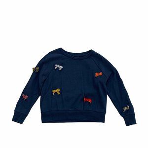 Gymboree Bow Pullover Sweatshirt 5/6